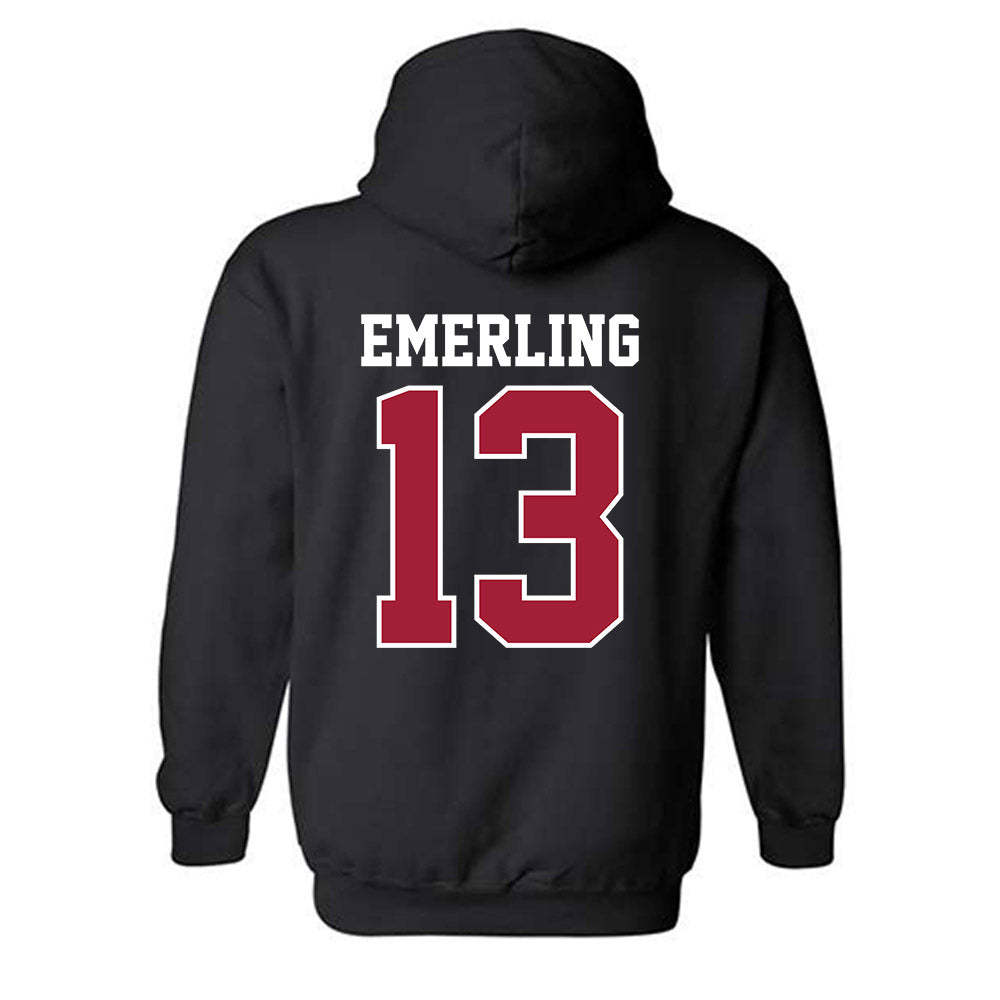 Oklahoma - NCAA Softball : Isabela Emerling - Fashion Shersey Hooded Sweatshirt-1
