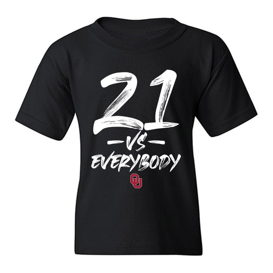 Oklahoma - NCAA Softball : Gabriella Garcia - Fashion Shersey Youth T-Shirt-0