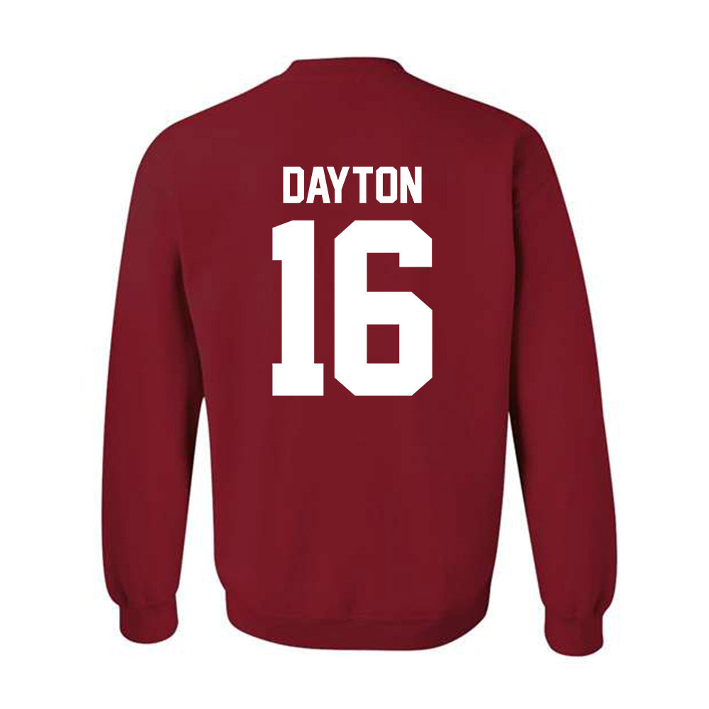 Oklahoma - NCAA Softball : Abigale Dayton - Fashion Shersey Crewneck Sweatshirt-1