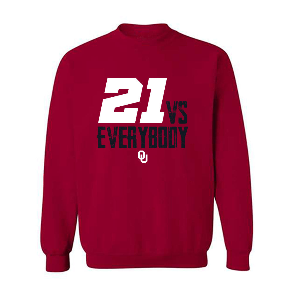 Oklahoma - NCAA Softball : Kasidi Pickering - Fashion Shersey Crewneck Sweatshirt-0