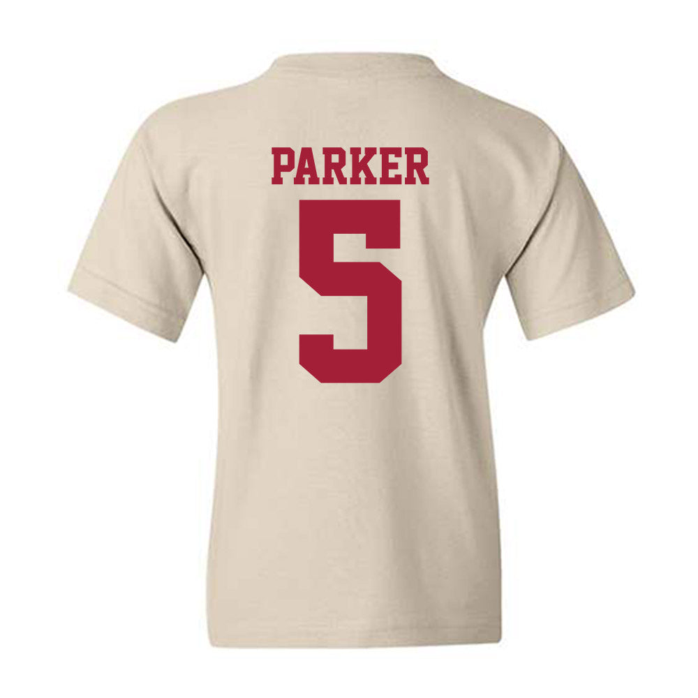 Oklahoma - NCAA Softball : Ella Parker - Fashion Shersey Youth T-Shirt-1