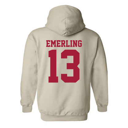 Oklahoma - NCAA Softball : Isabela Emerling - Fashion Shersey Hooded Sweatshirt-1