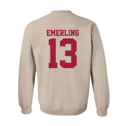 Oklahoma - NCAA Softball : Isabela Emerling - Fashion Shersey Crewneck Sweatshirt-1