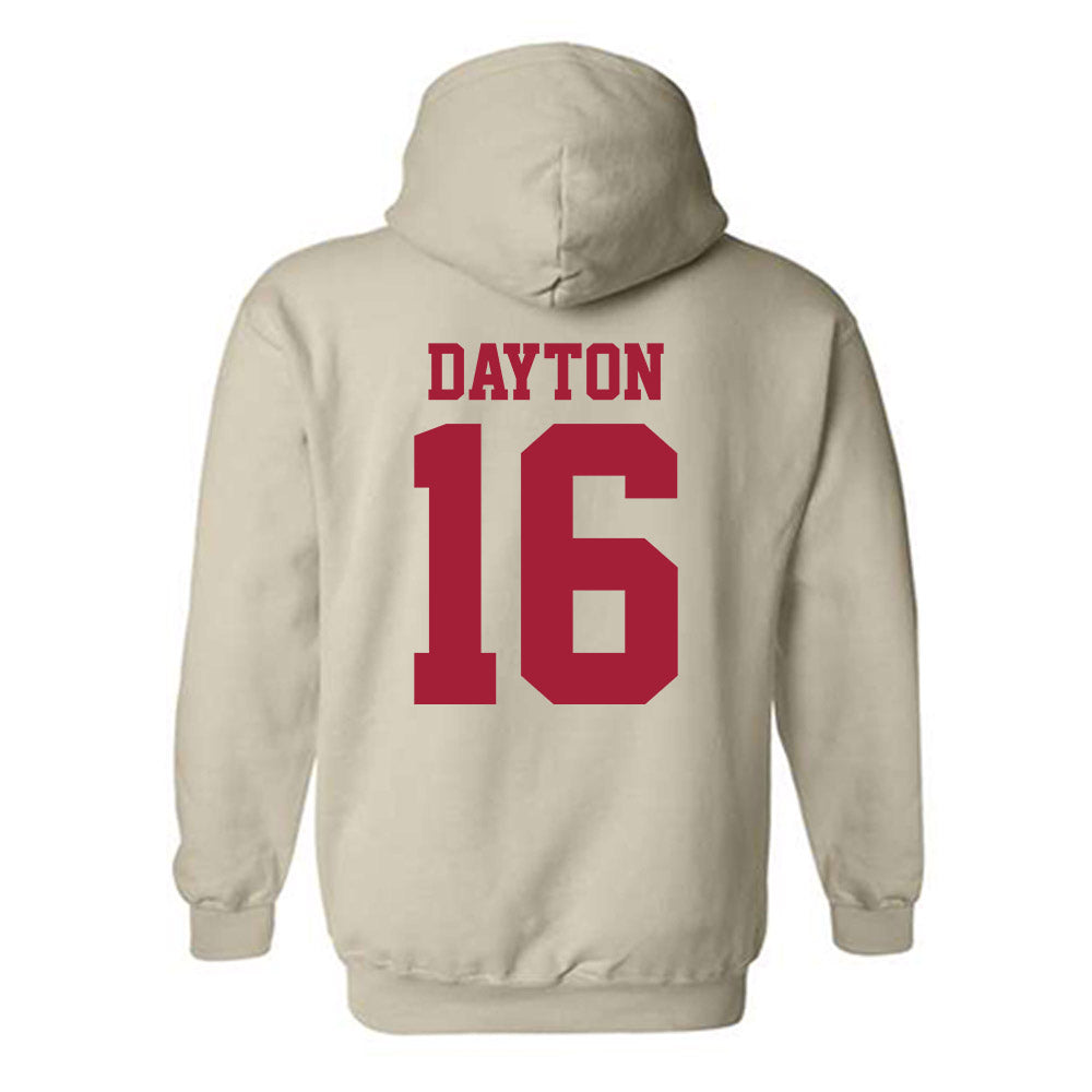 Oklahoma - NCAA Softball : Abigale Dayton - Fashion Shersey Hooded Sweatshirt-1