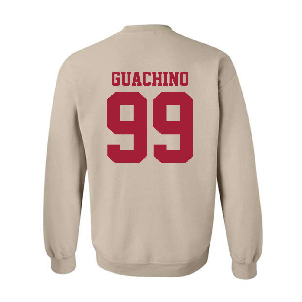 Oklahoma - NCAA Softball : Miali Guachino - Fashion Shersey Crewneck Sweatshirt-1