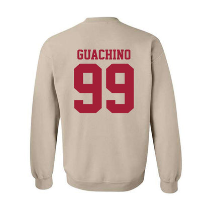 Oklahoma - NCAA Softball : Miali Guachino - Fashion Shersey Crewneck Sweatshirt-1