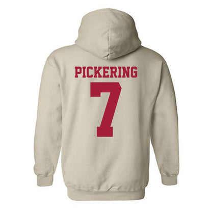 Oklahoma - NCAA Softball : Kasidi Pickering - Fashion Shersey Hooded Sweatshirt-1