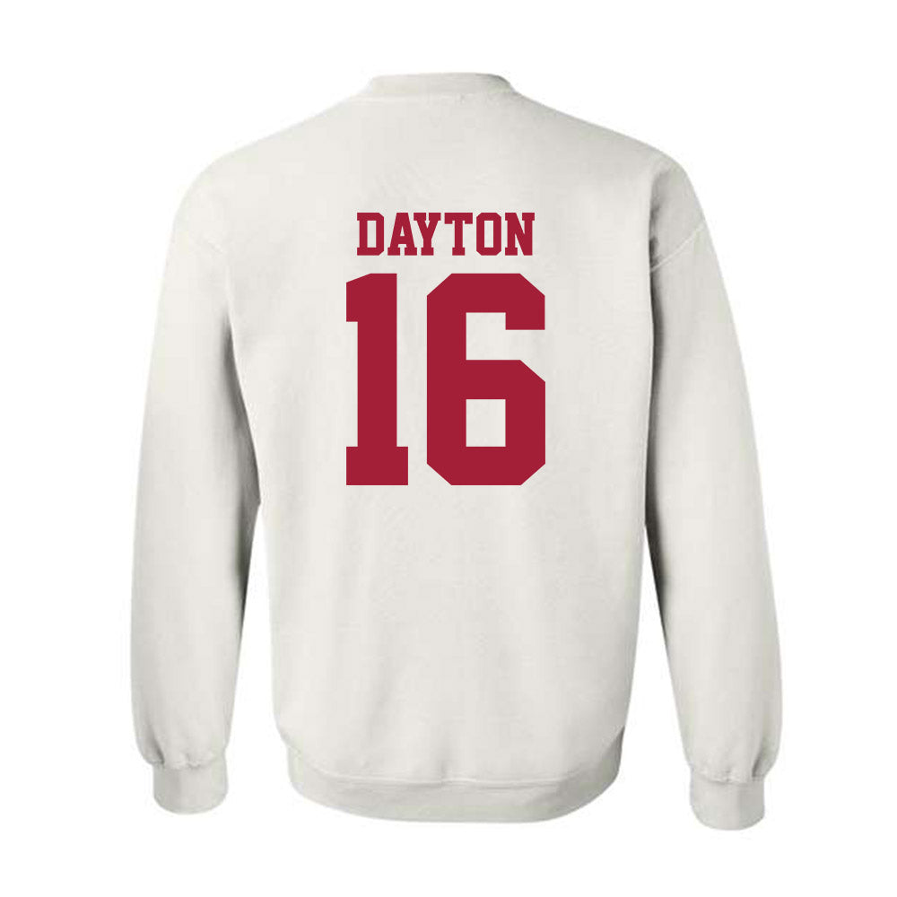 Oklahoma - NCAA Softball : Abigale Dayton - Fashion Shersey Crewneck Sweatshirt-1