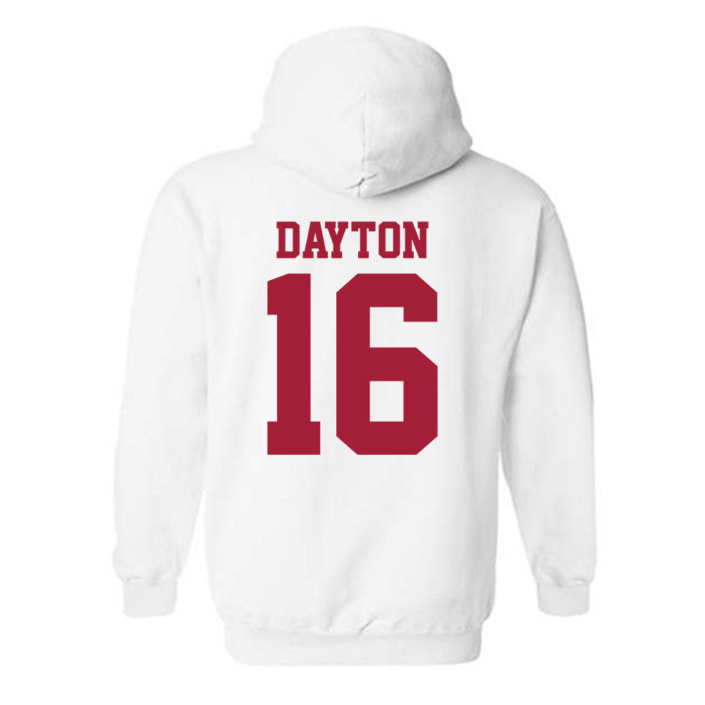 Oklahoma - NCAA Softball : Abigale Dayton - Fashion Shersey Hooded Sweatshirt-1