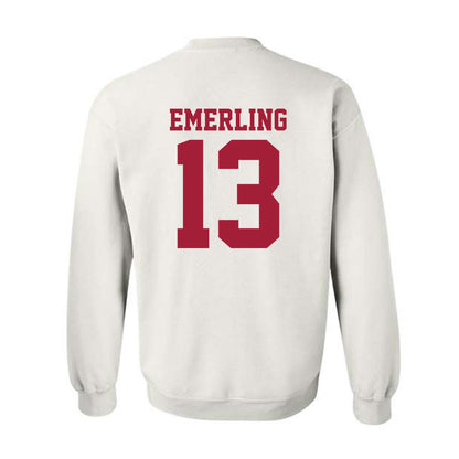 Oklahoma - NCAA Softball : Isabela Emerling - Fashion Shersey Crewneck Sweatshirt-1