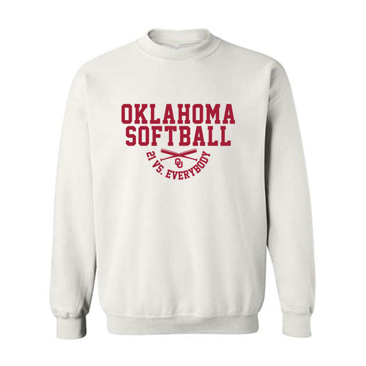 Oklahoma - NCAA Softball : Kasidi Pickering - Fashion Shersey Crewneck Sweatshirt-0