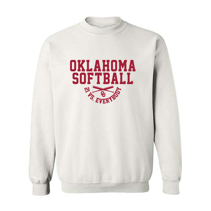 Oklahoma - NCAA Softball : Kinzie Hansen - Fashion Shersey Crewneck Sweatshirt