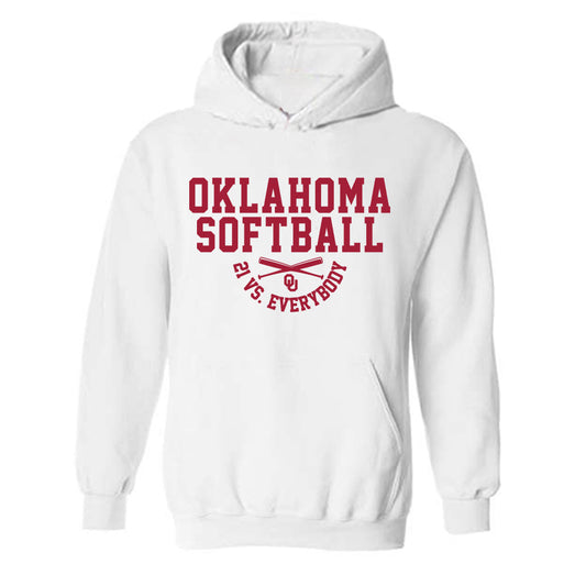 Oklahoma - NCAA Softball : Isabela Emerling - Fashion Shersey Hooded Sweatshirt-0