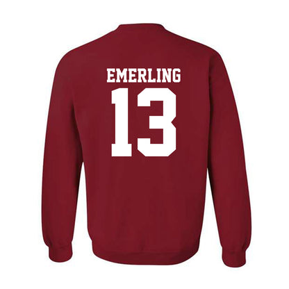 Oklahoma - NCAA Softball : Isabela Emerling - Fashion Shersey Crewneck Sweatshirt-1
