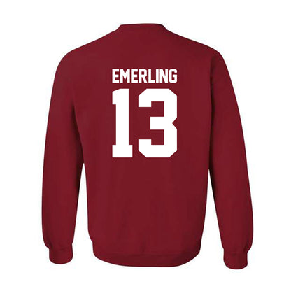 Oklahoma - NCAA Softball : Isabela Emerling - Fashion Shersey Crewneck Sweatshirt-1
