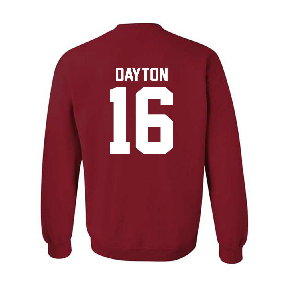 Oklahoma - NCAA Softball : Abigale Dayton - Fashion Shersey Crewneck Sweatshirt-1