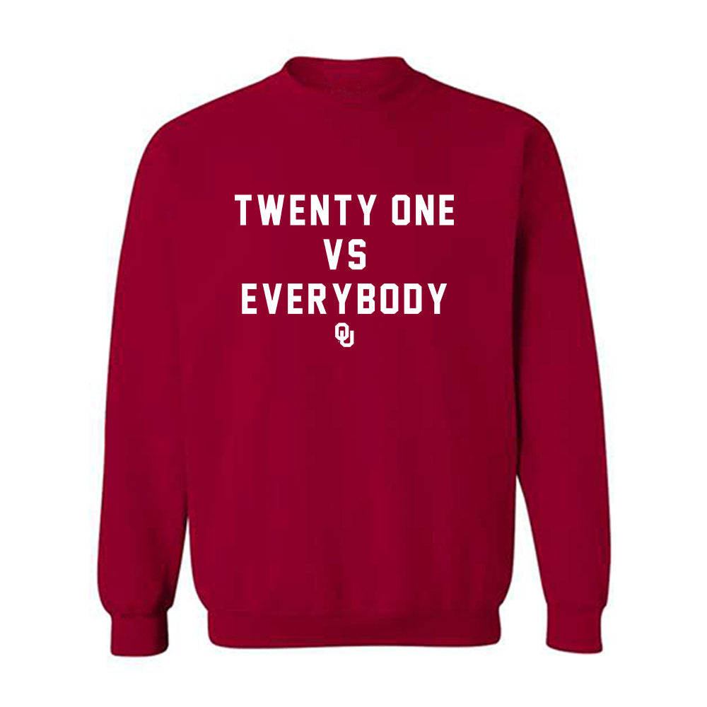 Oklahoma - NCAA Softball : Isabela Emerling - Fashion Shersey Crewneck Sweatshirt-0