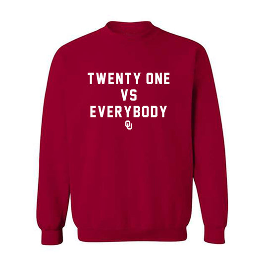Oklahoma - NCAA Softball : Isabela Emerling - Fashion Shersey Crewneck Sweatshirt-0