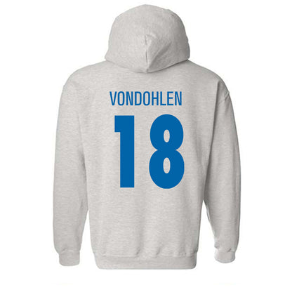 MTSU - NCAA Baseball : Brett Vondohlen - Classic Shersey Hooded Sweatshirt-1