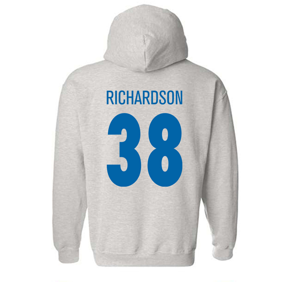 MTSU - NCAA Baseball : Drew R Richardson - Classic Shersey Hooded Sweatshirt