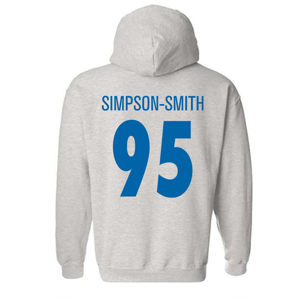 MTSU - NCAA Football : Zeion Simpson-smith - Classic Shersey Hooded Sweatshirt-1
