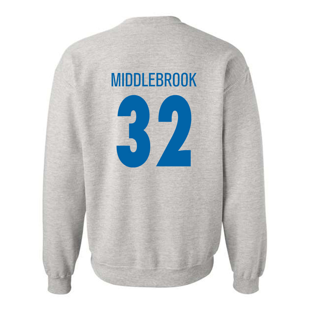 MTSU - NCAA Football : Jekail Middlebrook - Classic Shersey Crewneck Sweatshirt