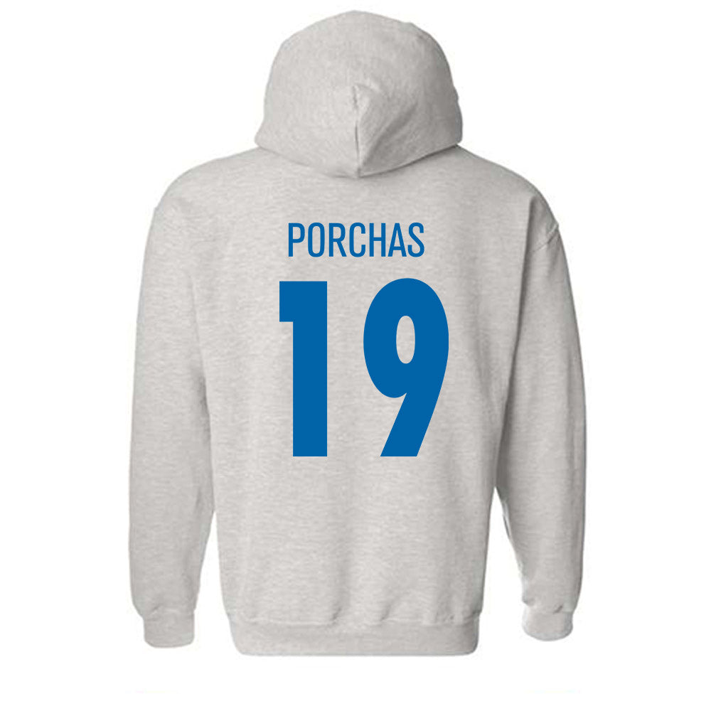 MTSU - NCAA Baseball : Matthew Porchas - Classic Shersey Hooded Sweatshirt-1