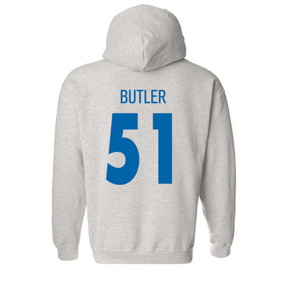 MTSU - NCAA Football : Quentin Butler - Classic Shersey Hooded Sweatshirt-1