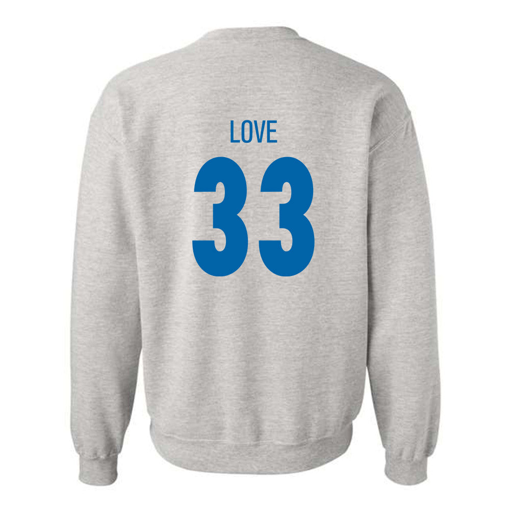 MTSU - NCAA Football : Malik Love - Classic Shersey Crewneck Sweatshirt