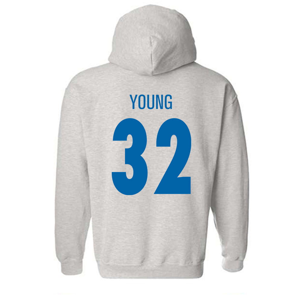 MTSU - NCAA Football : Alan Young - Classic Shersey Hooded Sweatshirt