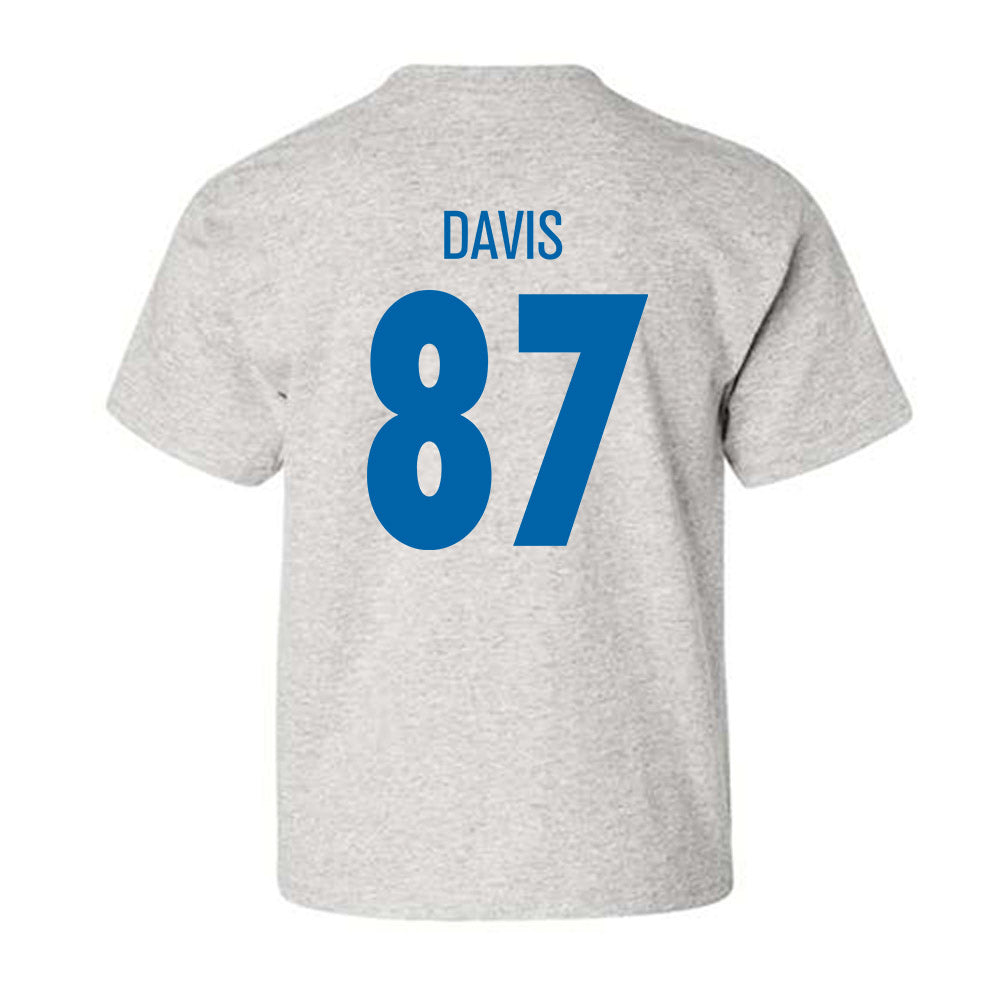 MTSU - NCAA Football : Chase Davis - Classic Shersey Youth T-Shirt-1