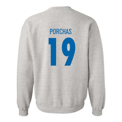 MTSU - NCAA Baseball : Matthew Porchas - Classic Shersey Crewneck Sweatshirt-1