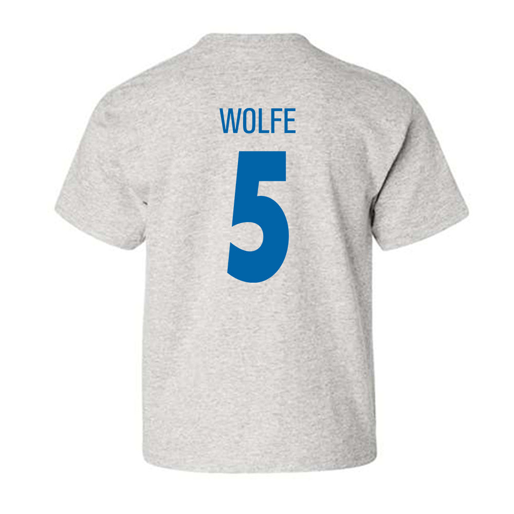 MTSU - NCAA Baseball : Matt Wolfe - Classic Shersey Youth T-Shirt-1