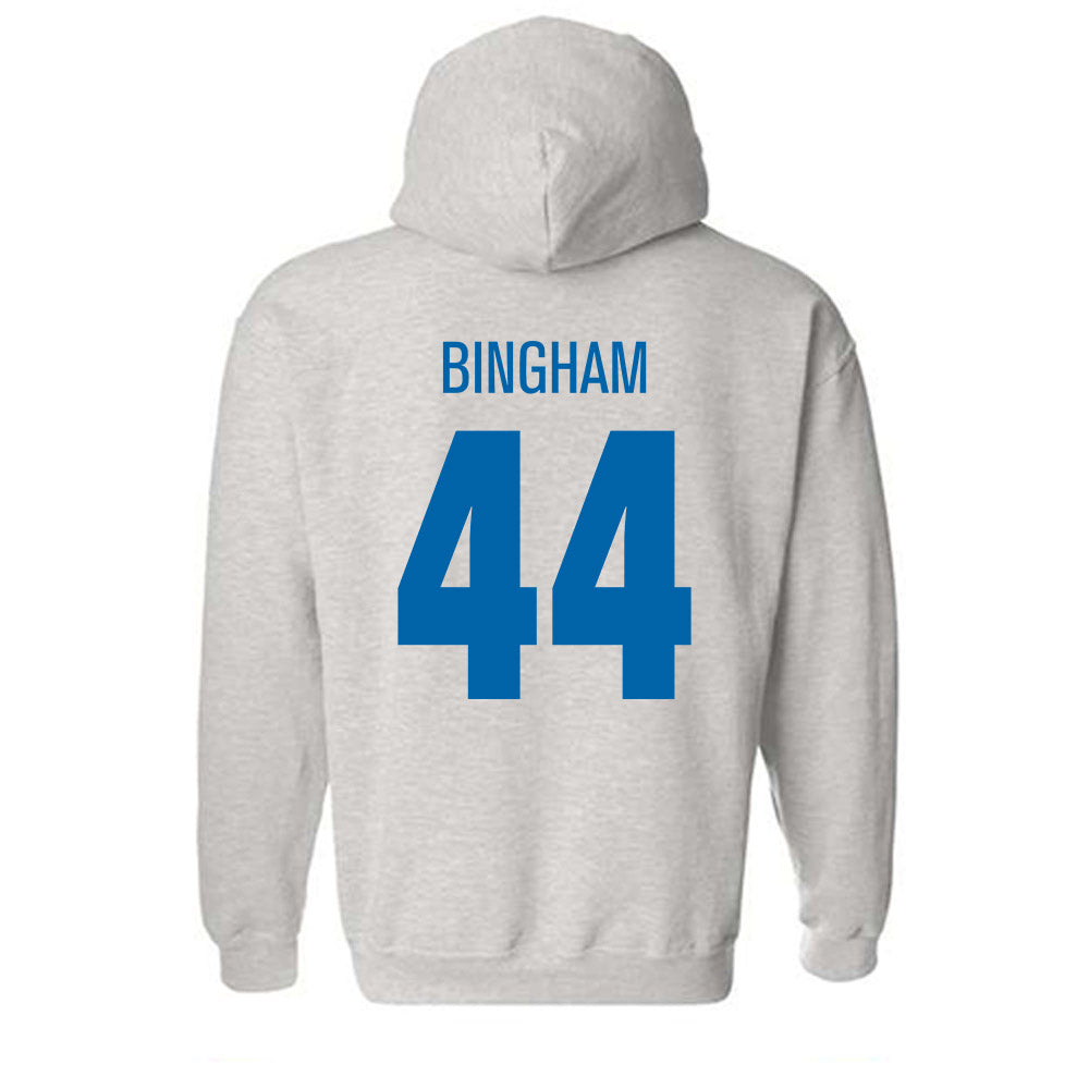 MTSU - NCAA Baseball : Logan Bingham - Classic Shersey Hooded Sweatshirt