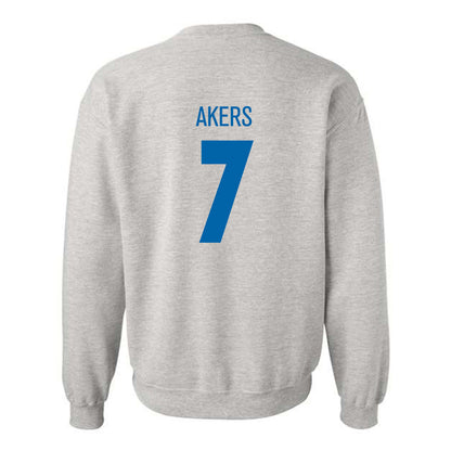 MTSU - NCAA Baseball : Layne Akers - Classic Shersey Crewneck Sweatshirt