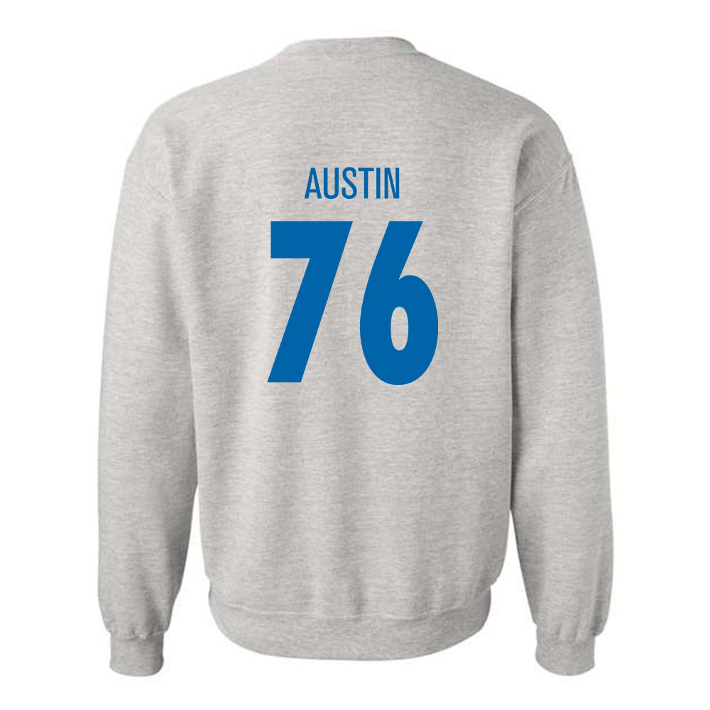MTSU - NCAA Football : Garrett Austin - Classic Shersey Crewneck Sweatshirt-1