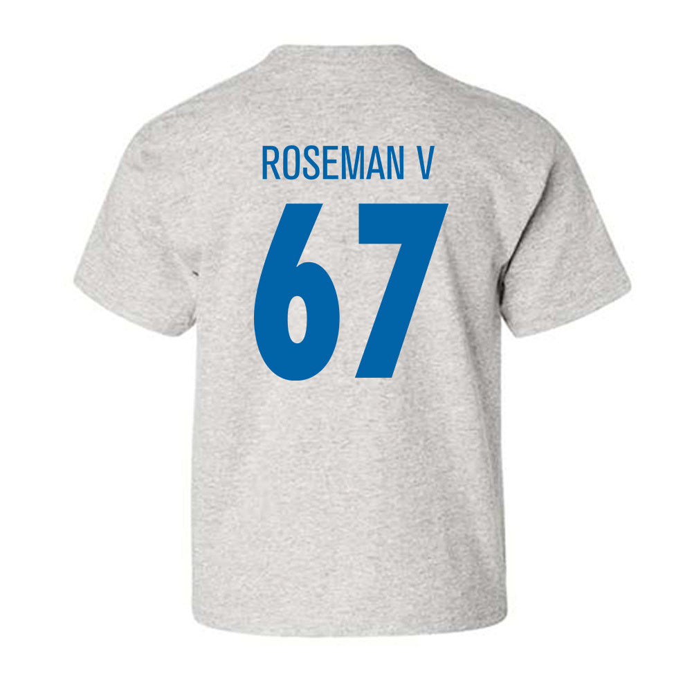 MTSU - NCAA Football : Archie Roseman V - Classic Shersey Youth T-Shirt-1