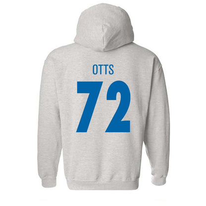 MTSU - NCAA Football : Jacob Otts - Classic Shersey Hooded Sweatshirt-1