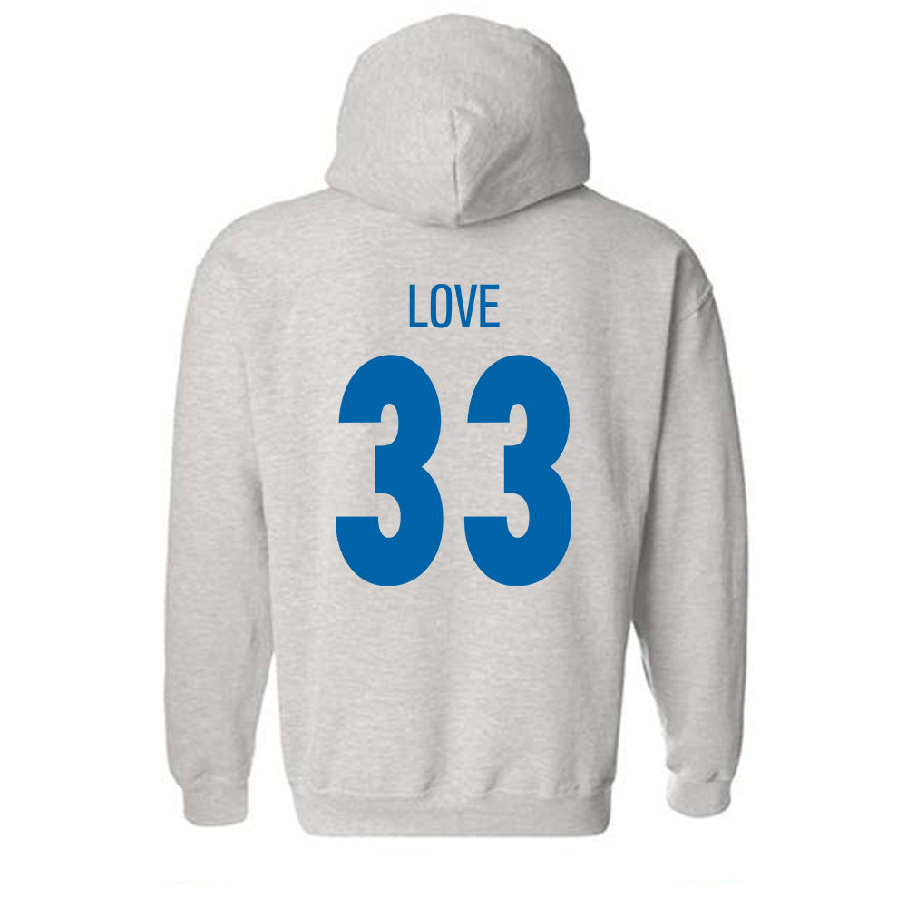 MTSU - NCAA Football : Malik Love - Classic Shersey Hooded Sweatshirt