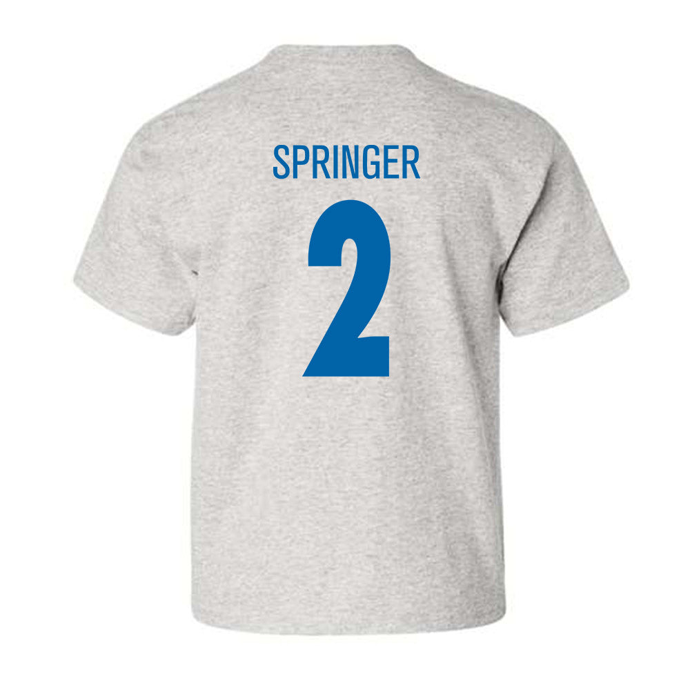 MTSU - NCAA Women's Volleyball : Brooke Springer - Classic Shersey Youth T-Shirt