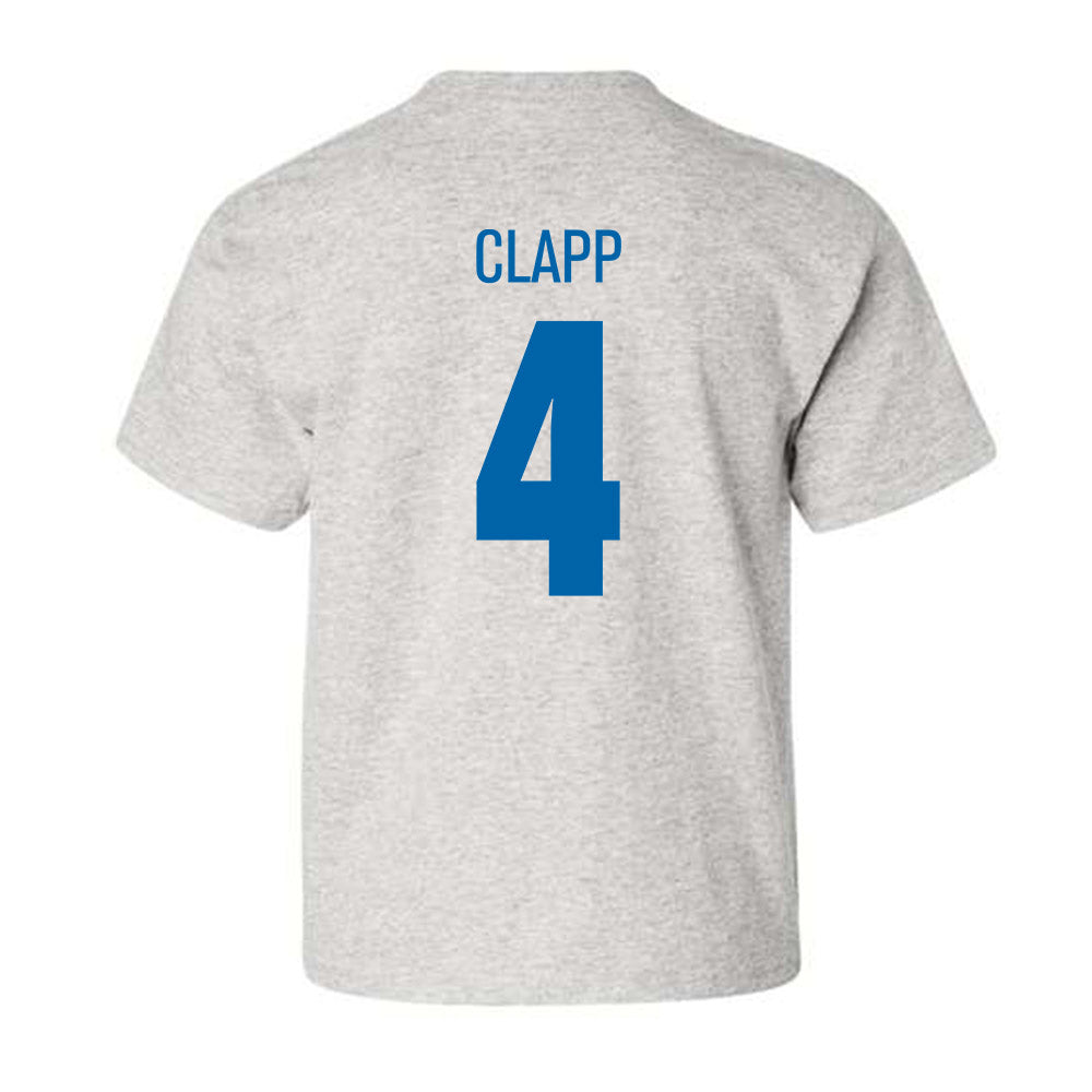 MTSU - NCAA Baseball : Cooper Clapp - Classic Shersey Youth T-Shirt