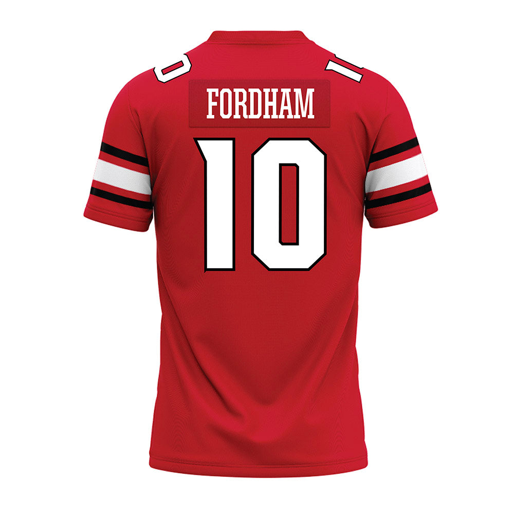 NC State - NCAA Football : Caden Fordham - Premium Football Jersey