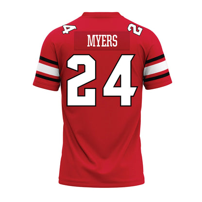 NC State - NCAA Football : Zack Myers - Premium Football Jersey