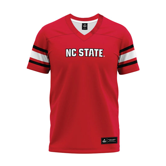 NC State - NCAA Football : Davion Dozier - Red Premium Football Jersey-0