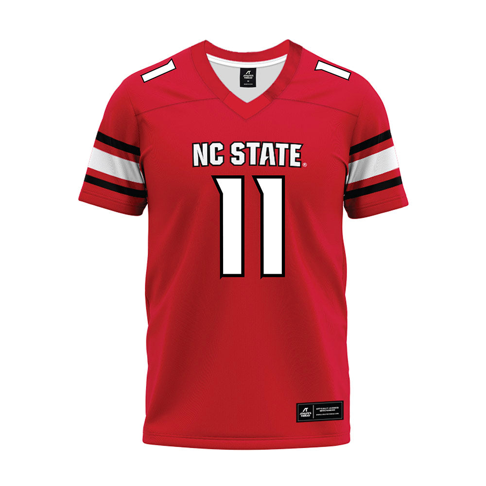 NC State - NCAA Football : Cedrick Bailey - Red Premium Football Jersey-0