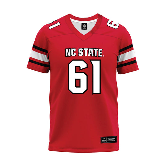NC State - NCAA Football : Tyler West - Red Premium Football Jersey
