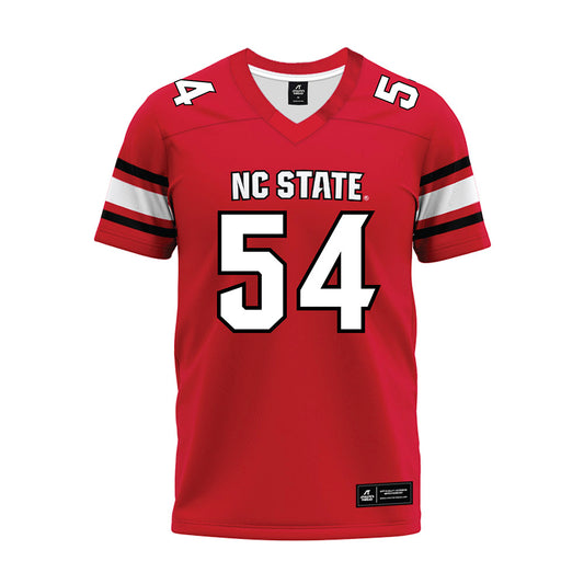 NC State - NCAA Football : Teague Andersen - Red Premium Football Jersey-0