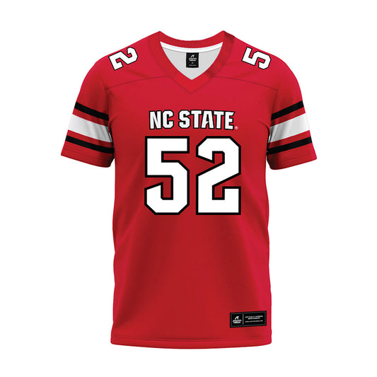 NC State - NCAA Football : Kage Payne - Red Premium Football Jersey-0