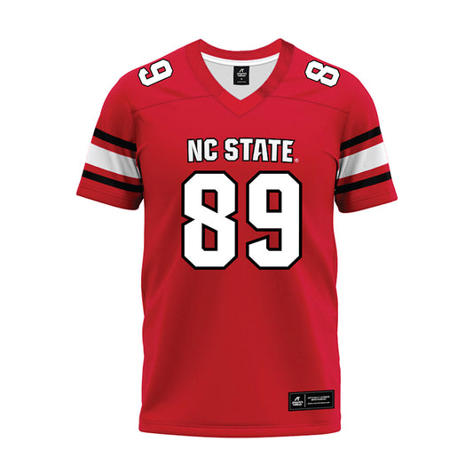 NC State - NCAA Football : Gus Ritchey - Red Premium Football Jersey-0