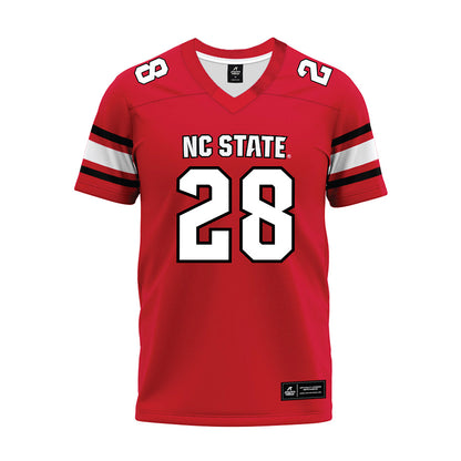 NC State - NCAA Football : Sam Dodd - Red Premium Football Jersey-0